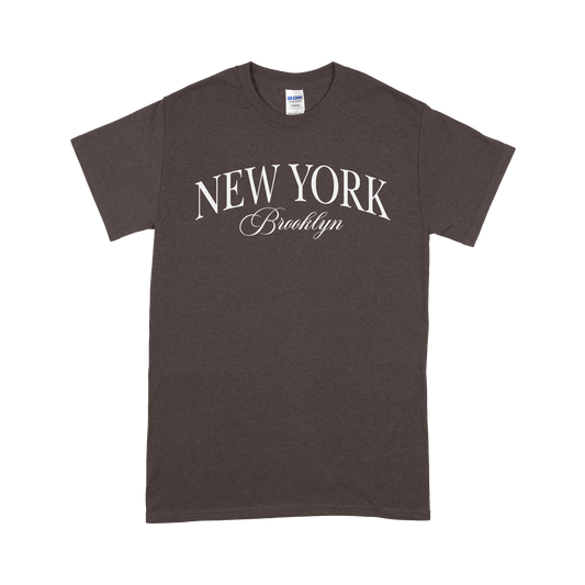 037_CH_NEW YORK BROOKLYN_WHITE_30CM_TEE-DARK-CHOCOLATE