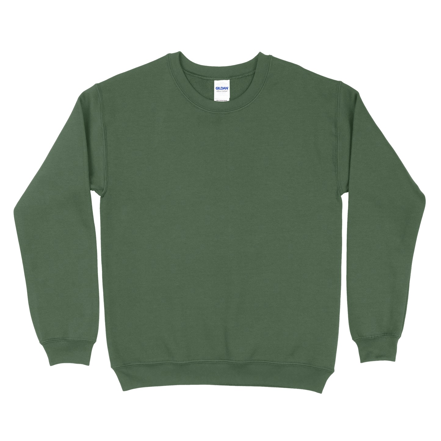 BLANK CREW MILITARY GREEN