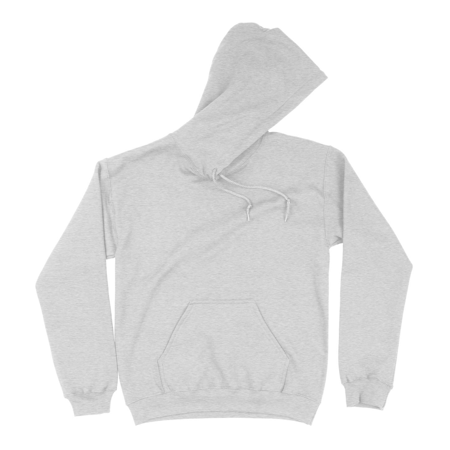 BLANK HOODIE ASH GREY